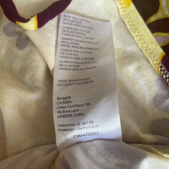 Anthropologie Maeve Cinched Flutter-Sleeve Top size Small - Picture 13 of 13